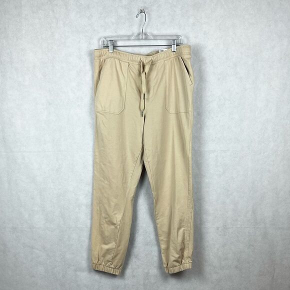 Beige Mens Joggers   - Picture 1 of 12